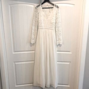 Lulus white dress